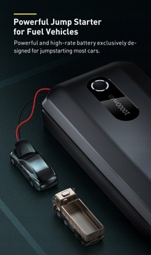 Автомобильный аккумулятор Baseus Jump Starter Power Bank 20000 мАч