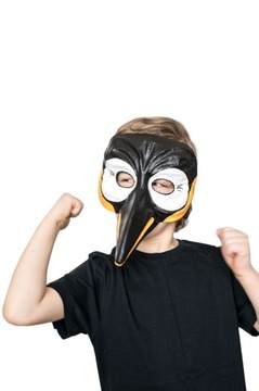 Pingwin maska czapla ptak maska