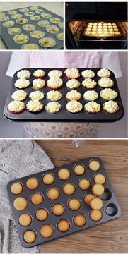 ФОРМА ДЛЯ ВЫПЕЧКИ МАФФИНОВ 24 шт МИНИ