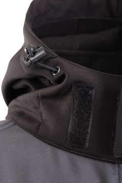 Рабочая куртка Softshell для работы со светоотражающим стальным топазом 3XL