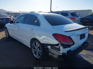 Mercedes Klasa C W205 2020 Mercedes-Benz Klasa C 2020r., C 300, od ubezpieczalni 2.0 Benzyna 255KM, zdjęcie 4