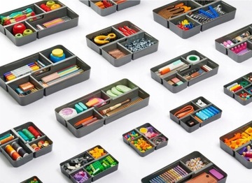 ПЛАСТИКОВЫЙ КОНТЕЙНЕР-ОРГАНИЗАТОР ДЛЯ КОРОБКИ LEGO BRICKS + ОРГАНАЙЗЕР 8Л