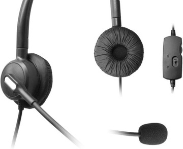 SŁUCHAWKI Z MIKROFONEM DO LAPTOPA KONSOLI XBOX PS4