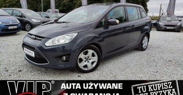 Ford C-MAX II Minivan 1.6 TDCi 115KM 2012 Ford Grand C-MAX 1.6TDCI 115kM Klima Temp. 7 osobowy Serwis Super Stan GWA