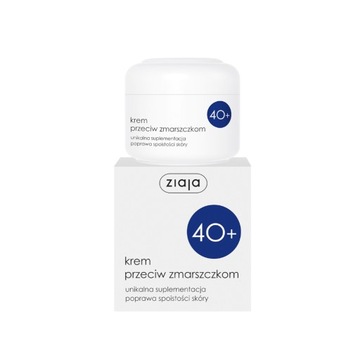 Ziaja krem półtłusty przeciwzmarszczkowy 40+ 50ml