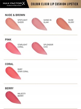 Max Factor Color Elixir Cushion 025 Shine In Glam блеск для губ