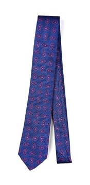 ETON Elegancki krawat męski biznesowy jedwabny 100% Oryginał