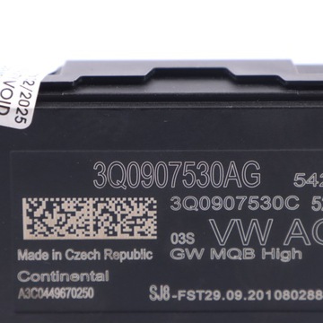AUDI Q2 Q3 F3 1.5 TFSI MODUL ŘÍZENÍ GATEWAY ECU 3Q0907530AG