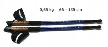 Палки Легкие палки для скандинавской ходьбы со светоотражающей пробкой .4