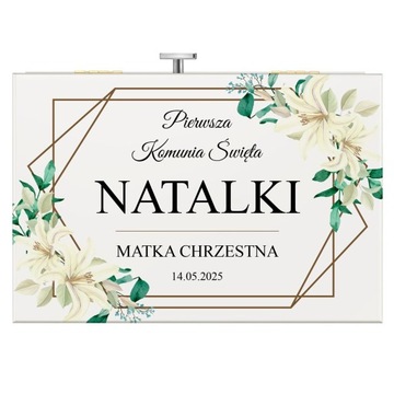 Шкатулка Музыкальная Шкатулка Сувенир ко Святому Причастию Подарок на первое причастие девочки