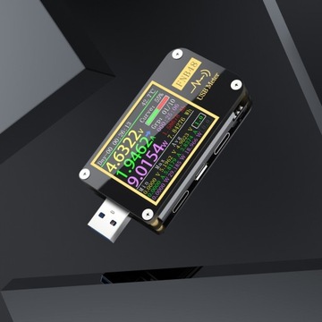 ТЕСТЕР ИЗМЕРИТЕЛЬ ЕМКОСТИ ВАТТМЕТР USB FNIRSI