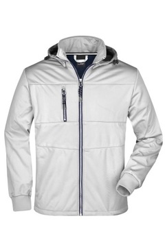 Męska kurtka morska SoftShell białaL