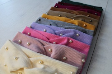 ЖЕНСКАЯ ПОВЯЗКА НА ГОЛОВУ, ТЮРБАН, ХЛОПОК, ЖЕМЧУЖНЫЕ ПОВЯЗКИ НА ГОЛОВУ