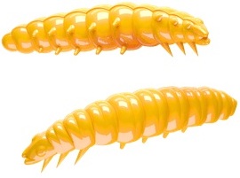 Libra Lures Przynęta Larva 008 Dark Yellow KRILL 4,5cm 1 szt.
