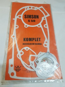 Uszczelki silnika Simson S50 kpl
