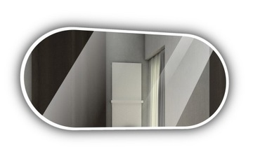 Lustro podświetlane łazienkowe LED 120x70 HAMBURG