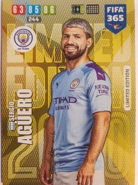 Panini FIFA 365 2020 Limited Edition AGUERO