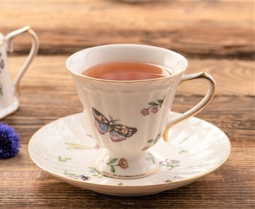 Villa Italia LEDA IVORY Чашка и блюдце