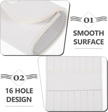 Сумка для хранения сверл для ногтей, портативный органайзер для хранения