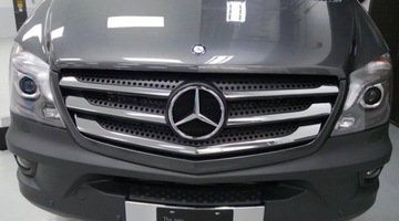 Mercedes Sprinter W906 2013+ ХРОМированные полоски-заглушки
