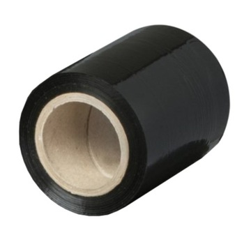 FOLIA STRETCH CZARNA MINIRAP STRECZ ROLKA FI50 x 10cm x 120m x 0,30 kg