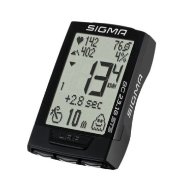 Sigma Bicycle Meter 23.16 STS IPX7 Польский меню термин задача задача HR Puls