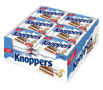 Wafelek Knoppers z orzechami 25g x 24 szt.