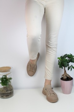 ЖЕНСКАЯ СПОРТИВНАЯ ОБУВЬ НА ПЛАТФОРМЕ ХАКИ 39