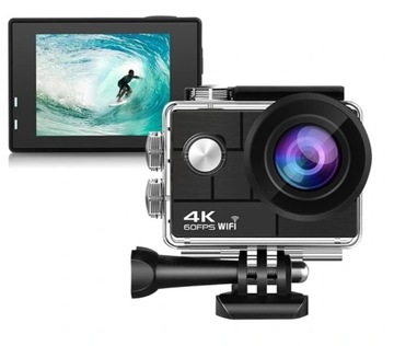 4K/60FPS 20MP WIFI Underwater Action Camera with Remote Control