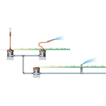 Gardena Pipeline 8262 Коробка подключения воды для сада
