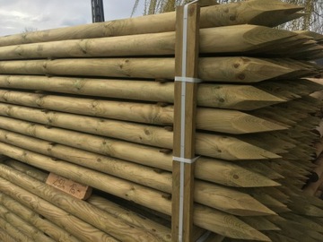 Колья, деревянные столбы для пропитки деревьев. fi5см 200см от Свадзима ХИТ!