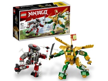 LEGO Ninjago Starcie Lloyda z Mechem EVO 71781
