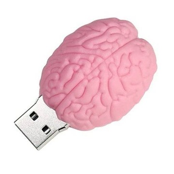PENDRIVE USB SZYBKI FLASH DRIVE ULTRA PAMIĘĆ ZAWIESZKA PREZENT MÓZG 64GB