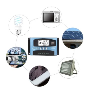 Приложение BLUETOOTH APP SOL MPPT 30A 12V 24V солнечный контроллер