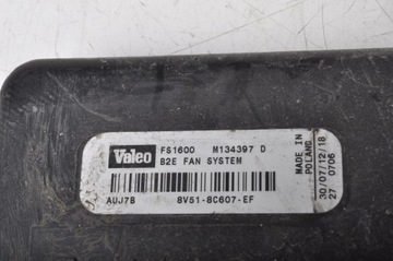 FIESTA MK7 B-MAX 1.4 TDCI VENTILÁTOR CHLADIČŮ