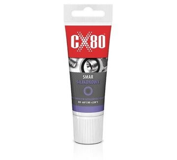 Smar SILIKONOWY Atest spożywczy NSF 40g CX80
