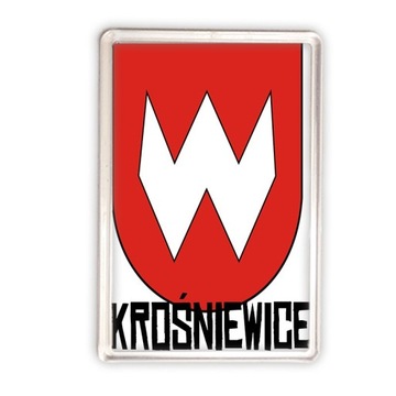 magnes akrylowy herb Krośniewice