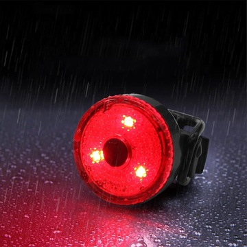 COB LED ЗАДНИЙ ВЕЛОСИПЕДНЫЙ ФОНАРЬ, СИЛЬНЫЙ КРАСНЫЙ