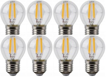 Żarówka LED E27 2WAT Edison Filament 8szt