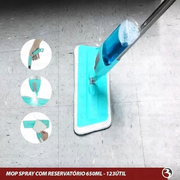 CLEANMAXX CLEVERCLEAN ПЛОСКАЯ ШВАБРА СО РАСПЫЛИТЕЛЕМ