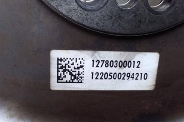 KOLO SETRVAČNÍK MERCEDES-BENZ S (W221) 12780300012 2.99L DIESEL 190KW 2012