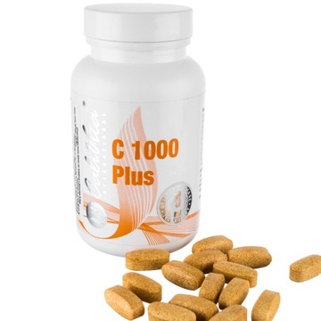 NATURALNA WITAMINA C 1000 NA ODPORNOŚĆ 100KAPSUŁEK
