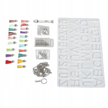 Набор силиконовых форм с гладкой поверхностью, большие подвески с кисточками своими руками