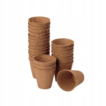 DONICZKI DO ROZSAD OKRĄGŁE TORFOWE Ø6 cm-60 SZT