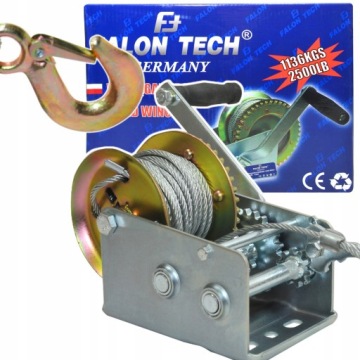 WCIĄGARKA WYCIĄGARKA RĘCZNA KORBA 1136kg 2500LBS