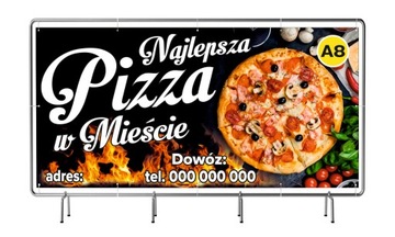 РЕКЛАМНЫЙ БАННЕР 2х1м гриль с курицей