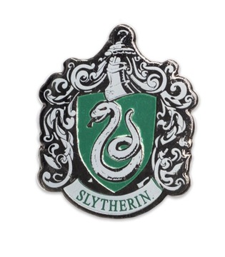 Przypinka do ubrań plecaka Harry Potter Slytherin