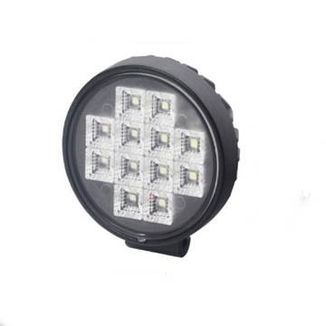 Lampa Ledowa z włącznikiem okrągła 12LED