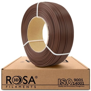 ROSA 3D Filaments PLA Starter Refill 1kg Brązowy Chocolate Brown