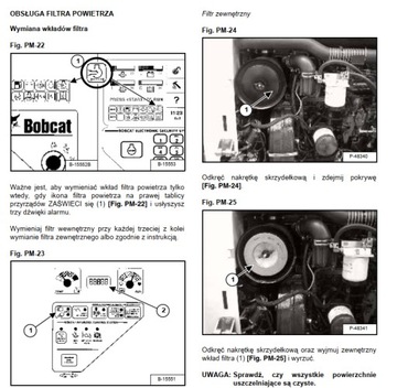 Руководство пользователя Bobcat S250 Диаграммы DTR